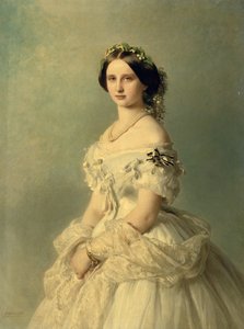 Portrett av prinsesse av Baden, 1856